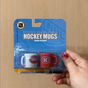 NHL Hockey Mugs - Red and White